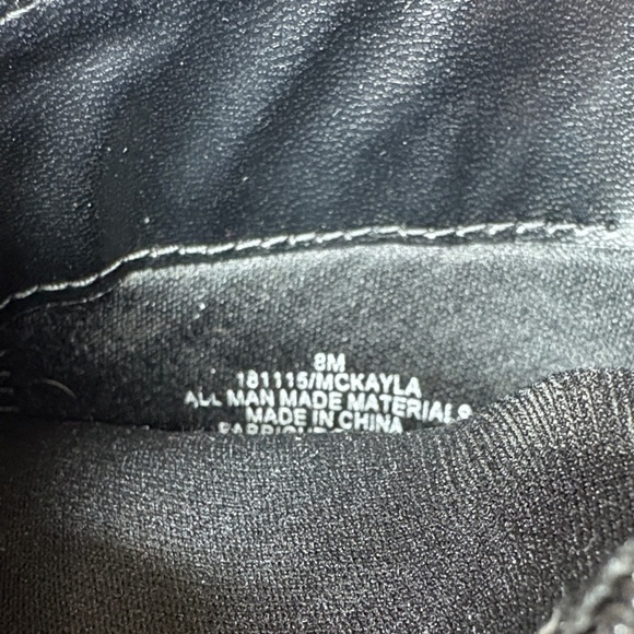 Maurices McKayla Black 3.25” Heeled Faux Leather Boots, 8 - Picture 7 of 11